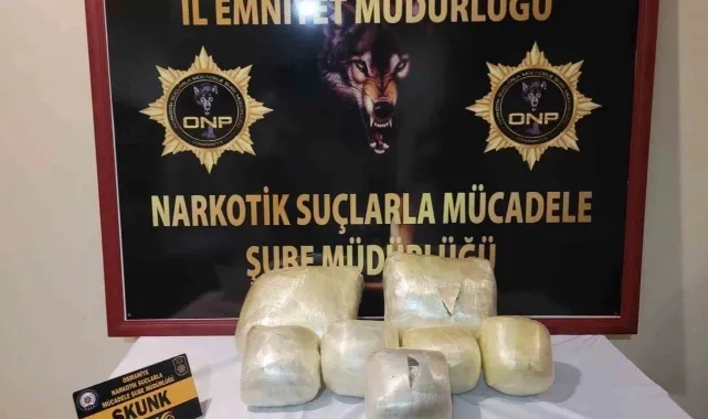 Yolcu Otobüsünde 11 Kilo 650 Gram Uyuşturucu Ele Geçirildi