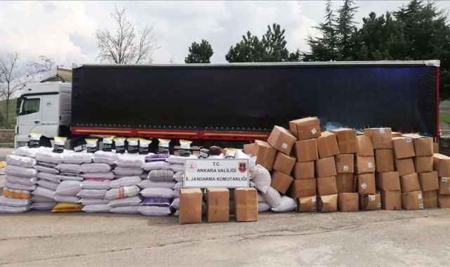 10,5 Kaçak Tütün Ele Geçirildi