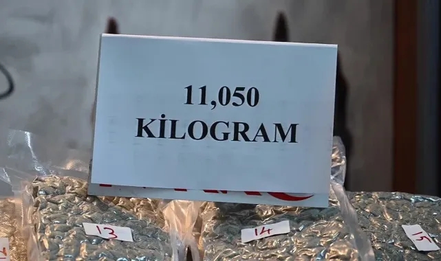 11 Kilo 50 Gram Skunk Ele Geçirildi