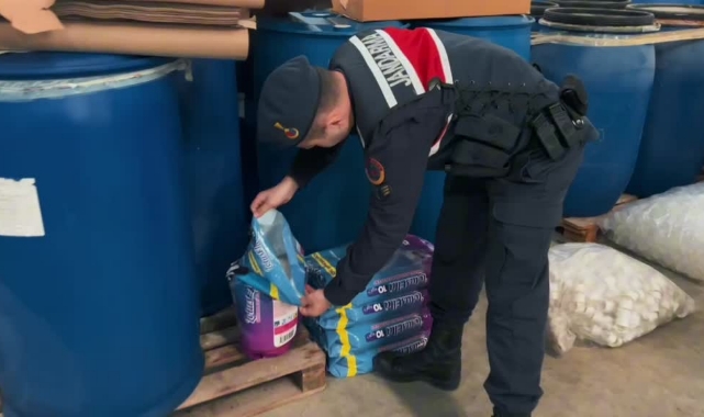 20 Ton Sahte Deterjan Ele Geçirildi