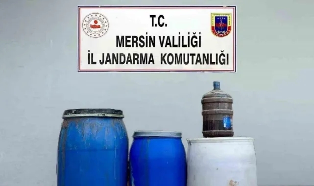 210 Litre Sahte İçki Ele Geçirildi