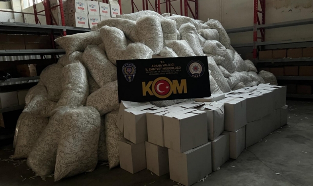 41 Milyon 407 Bin Makaron Ele Geçirildi