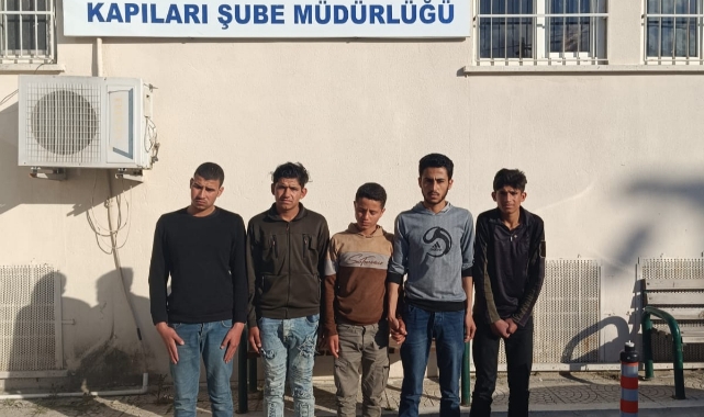 6 Düzensiz Göçmen Yakalandı