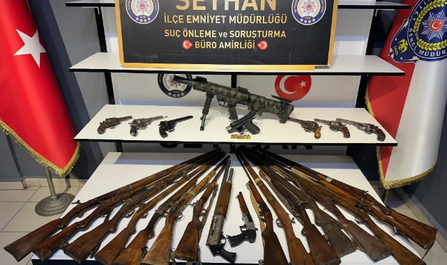 Barda Ruhsatsız 25 Silah Ele Geçirildi