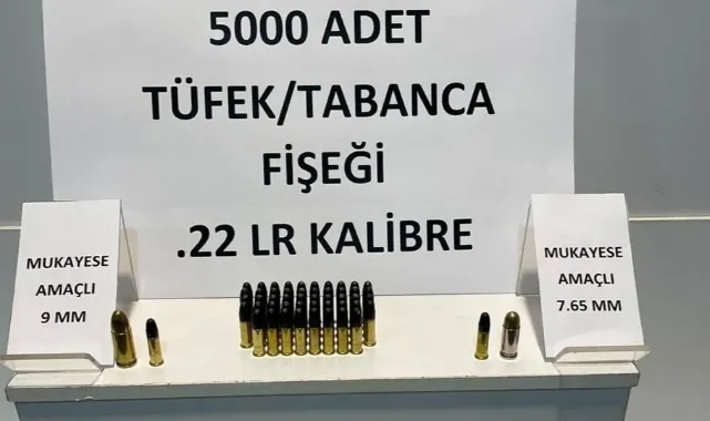 Büyük İstanbul Otogarı'nda 5 Bin Fişek Ele Geçirildi
