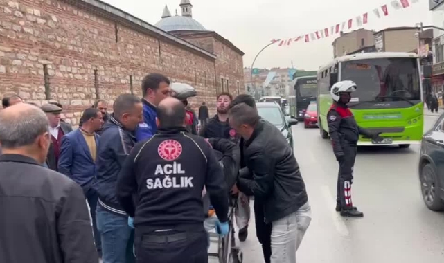 Cipin Çarptığı Yaya Yaralandı