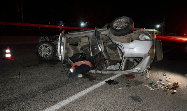 Direksiyon Hakimiyetini Kaybettiği Aracında Öldü