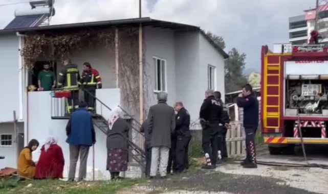 Eşine Kızdı, Evi Yaktı