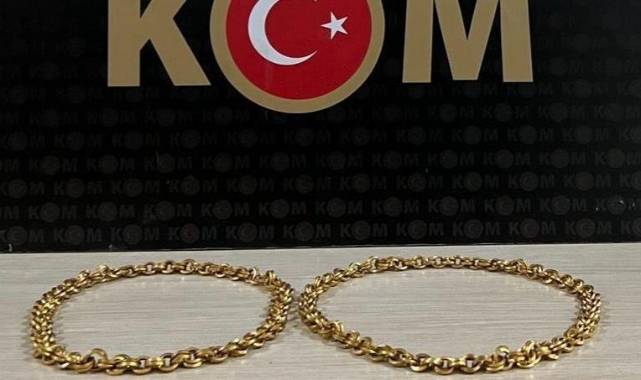 Kaçak Altınla Yakalandılar