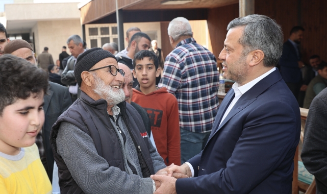 Kocaispir, Sarıhamzalı'da Vatandaşlarla Buluştu