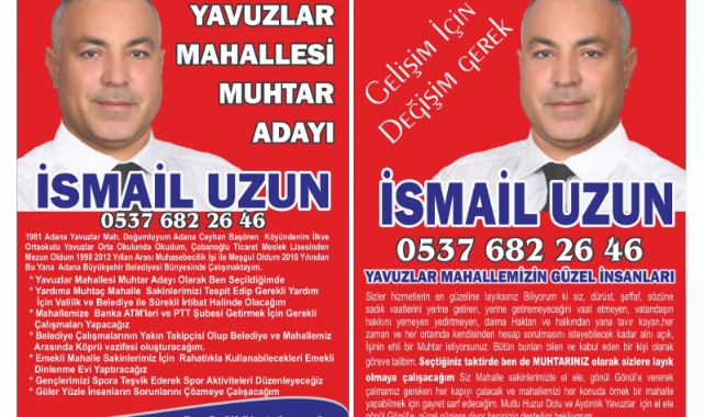 ''Koltukta Oturmaya Değil Hizmet Etmeye Geliyorum"
