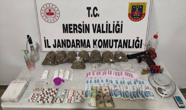 Mersin'de Uyuşturucu Operasyonu