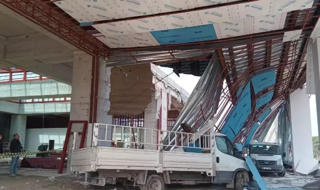 Otel İnşaatında Göçük:1 Yaralı