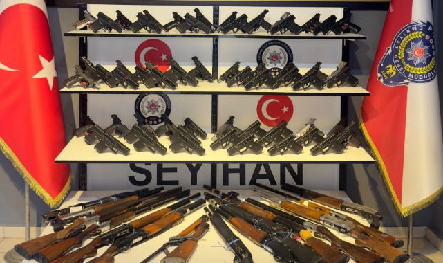 Seyhan'da Ruhsatsız Silahlara Geçit Yok!