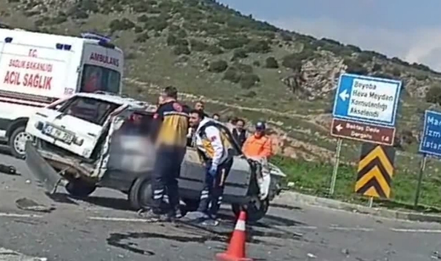 Yaşlı Adam Feci Kazada Öldü