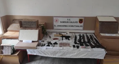 Yatak Altından Cephanelik Çıktı!