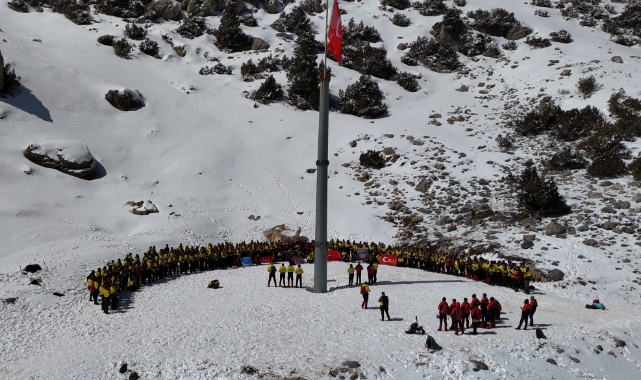Yazıcıoğlu, KEŞ Dağı'na Tırmanışla Anıldı
