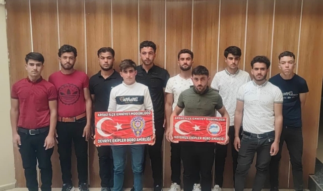 10 Düzensiz Göçmen Yakalandı
