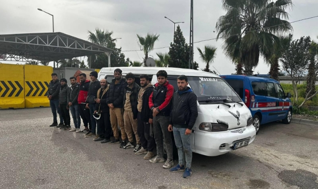 10 Suriyeli Yakalandı