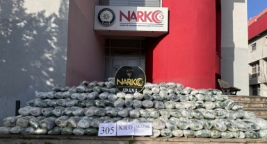 305 Kilogram Uyuşturucu Ele Geçirildi