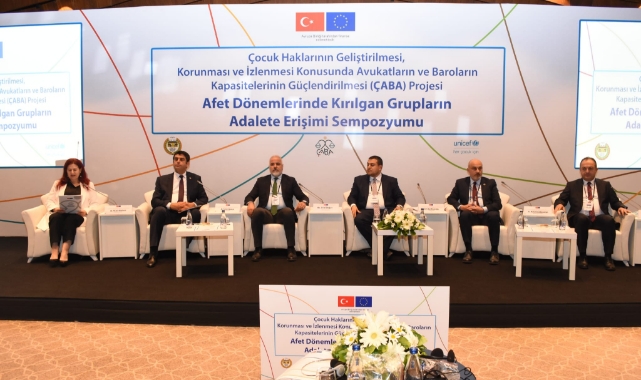 ''Afet Dönemlerinde Kırılgan Grupların Adalete Erişimi" Sempozyumu