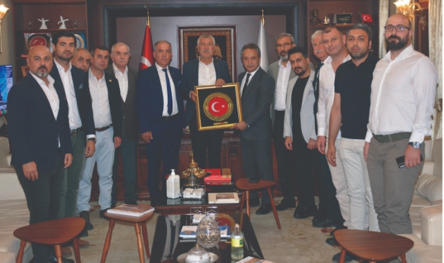 DAİMFED Heyetinden Başkan Karalar'a Ziyaret