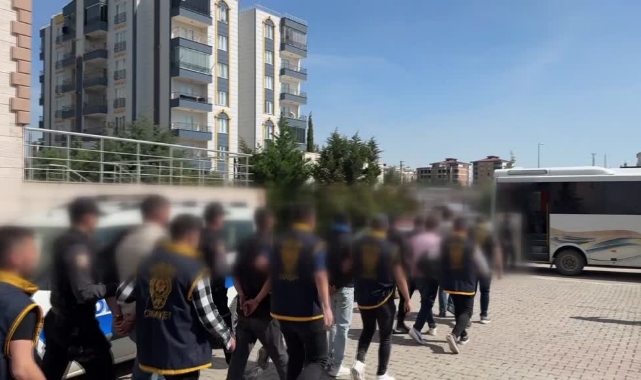 İki İlde Organize Suç Örgütü Operasyonu