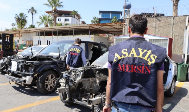 Kaçak Araçları Parçalayıp Satıyorlarmış