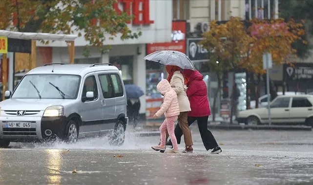 Meteorolojiden O İller İçin Sağanak Yağış Uyarısı