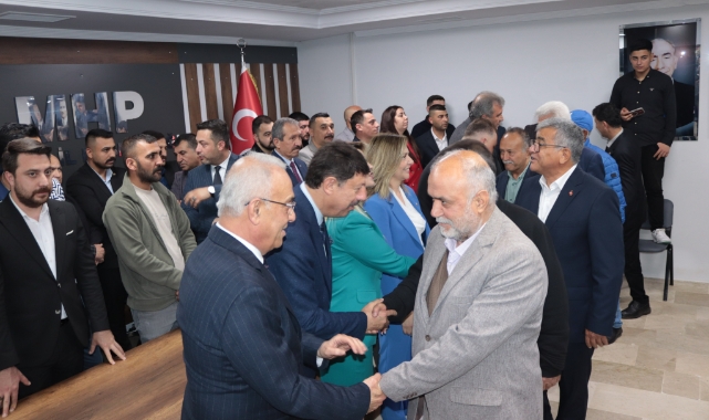 MHP Adana İl’de Bayramlaşma Yoğun İlgi Gördü