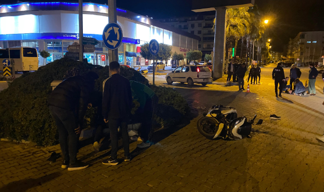 Motosikletler Çarpıştı:2 Yaralı