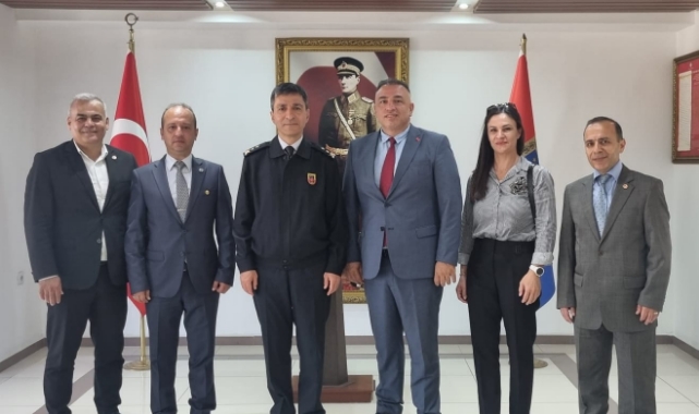 TEMAD Yönetiminden Komutan Coşkun Sel'e Ziyaret