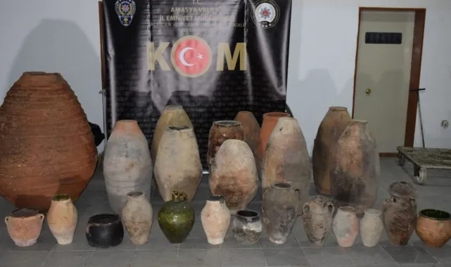 26 Tarihi Eser Ele Geçirildi
