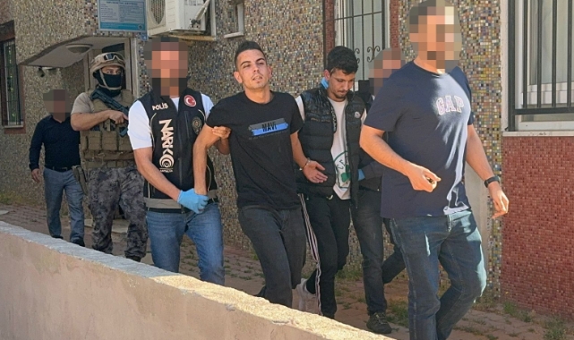 450 Polisle Eş Zamanlı Uyuşturucu Operasyonu