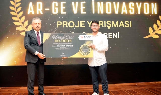 AR-GE ve İnovasyon Proje Yarışması Ödülleri Sahiplerini Buldu
