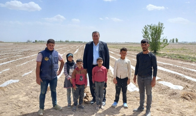  “Çocuklar Tarlada Değil, Okulda Olmalı”