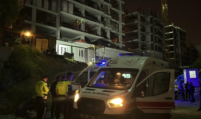 Kontrolden Çıktı, İnşaat Alanına Düştü