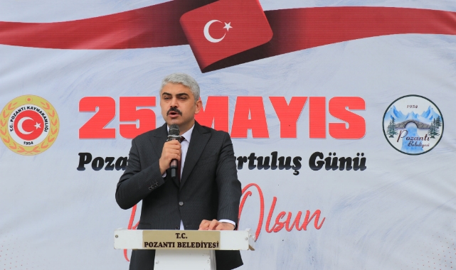Pozantı’nın Kurtuluşu Coşkuyla Kutlandı