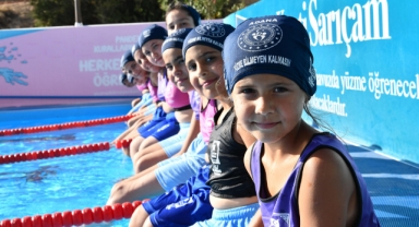 Sarıçam Belediyesi'nin Yüzme Kursları Başlıyor