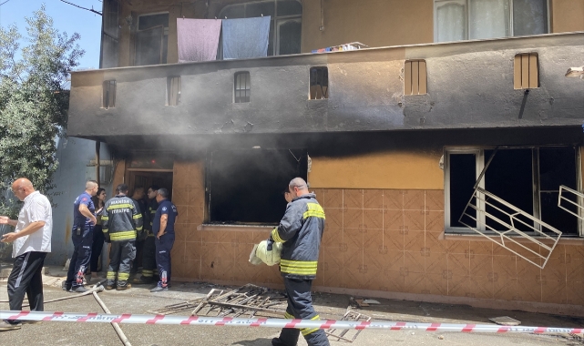 Yatalak Kadın Yangında Öldü