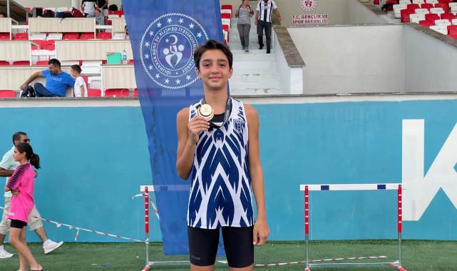 Adanalı Atletizmci Beren Tekin Türkiye Şampiyonu
