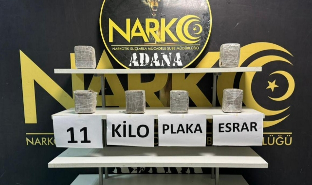 Aküden 11 Kilogram Esrar Çıktı!