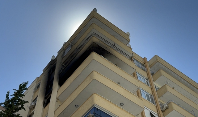 Apartman Dairesinde Yangın Paniği