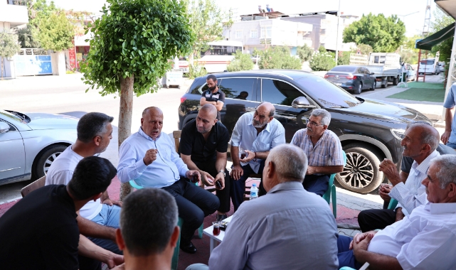Başkan Demirçalı'dan Mahalle Ziyaretleri