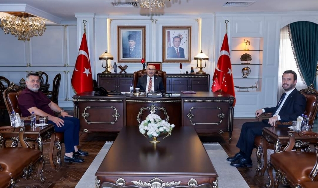 Kadir Aydar'dan Vali Köşger’e Ziyaret