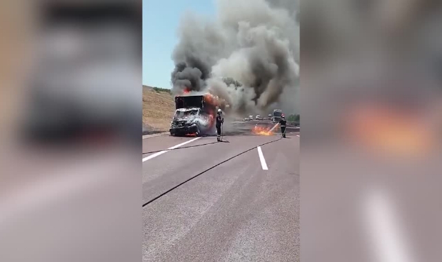 Kaza Sonrası Yandı!