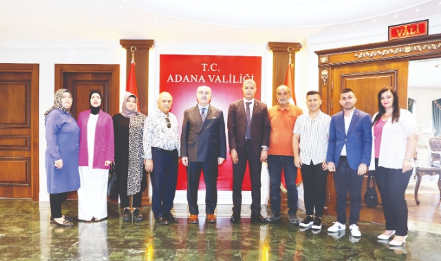 MAR-DAD Yönetimi Vali Köşger’i Ziyaret Etti