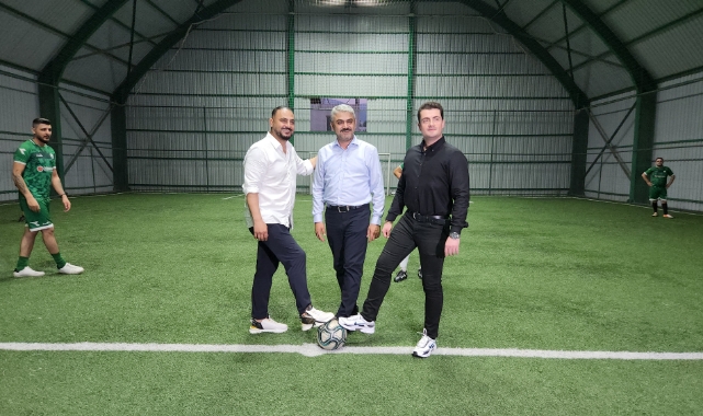 Turnuvanın Açılış Vuruşunu Milli Futbolcu Hasan Şaş Yaptı