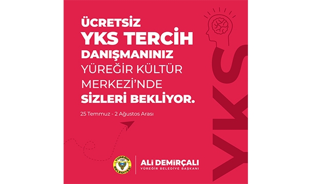 Yüreğir Belediyesi’nden YKS Tercihinde Danışmanlık Hizmeti