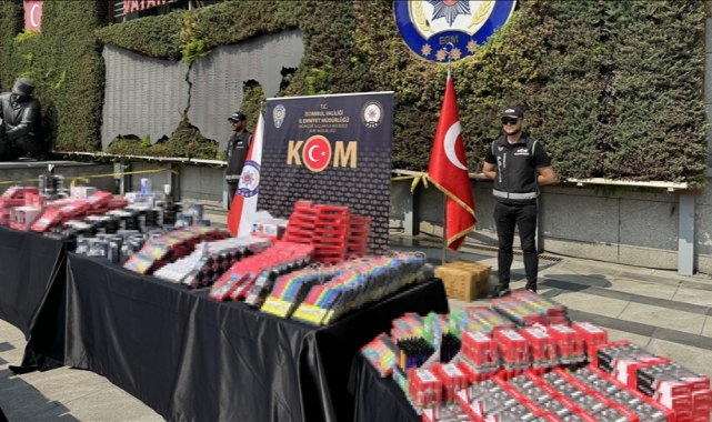 1 Milyon Kaçak Kırtasiye Malzemesi Ele Geçirildi